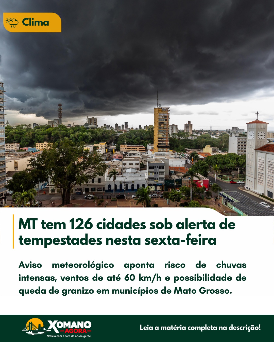 Publicação do @xomanoagora