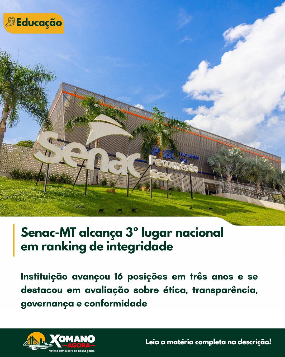 Publicação do @xomanoagora